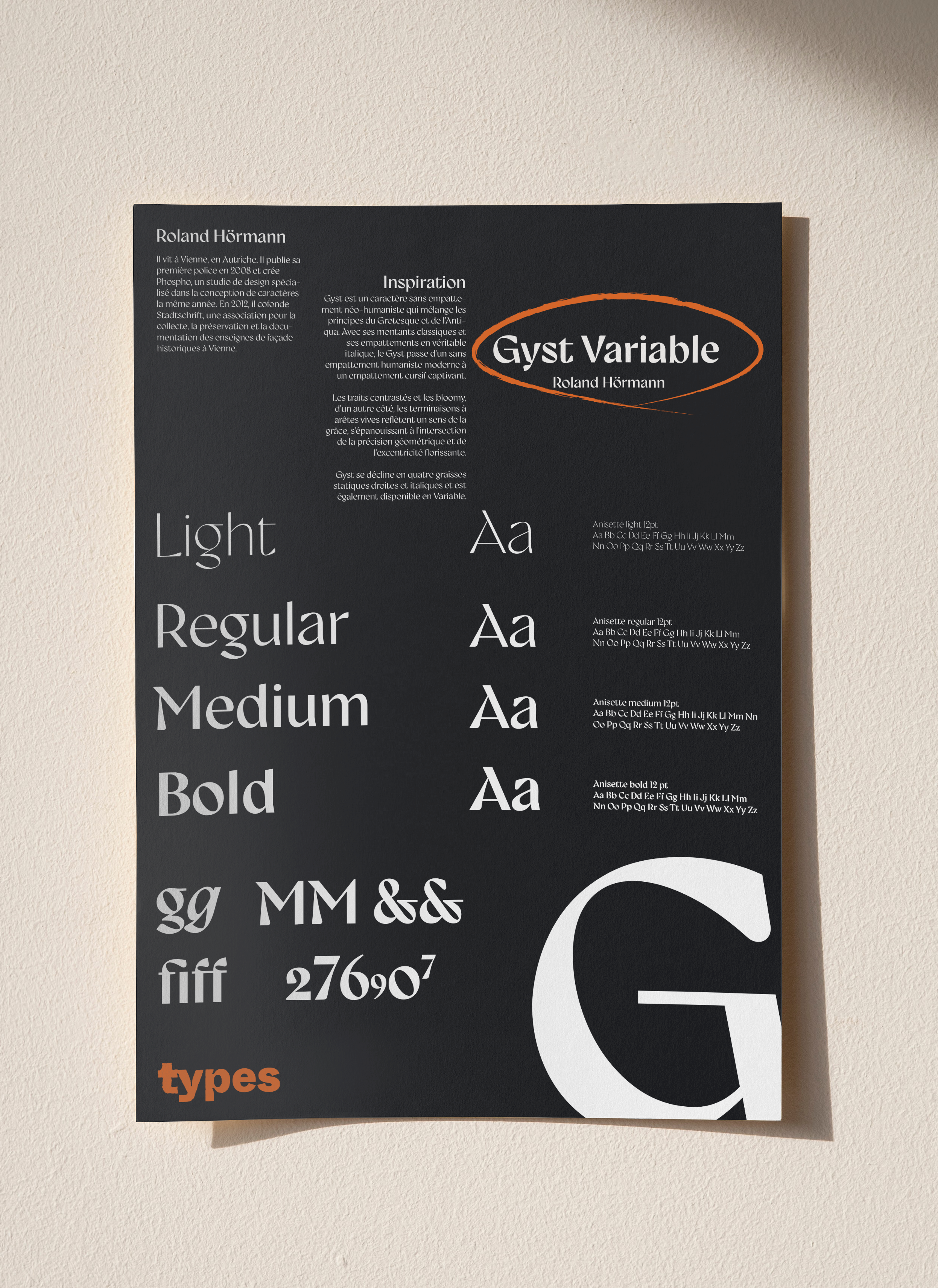 TYPES — Poster GYST
